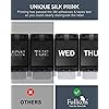Fullicon Weekly Pill Organizer 7 Day, Easy to Open Travel Pill Box, Pill Case Pop Open for Vitamins, Fish Oils, Supplements
