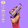 Misfits Vegan Protein Bar, Plant Based Chocolate Protein Bar, High Protein, Low Sugar, Low Carb, Gluten Free, Dairy Free, Non GMO, Pack Of 12 Chocolate Caramel
