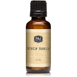 P&J Trading French Vanilla Fragrance Oil - Premium Grade Scented Oil - 30ml