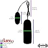 Bundle of 2 Items: LeLuv Multi-Speed Vibrator Bullet and Universal Black Vacuum Pump Strap Attachment for Cylinders from 1.5 inch to 3 inch Diameter