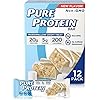 Pure Protein Pure Protein Bars, Nutritious Snacks To Support Energy, Marshmallow Crispy Treat, 6 count, pack of 2