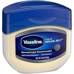 Vaseline 100% Pure Petroleum Jelly, 3.75 Ounce Pack of 3