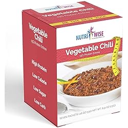 Nutriwise - Vegetable Chili Diet Entree 7 ServingsBox