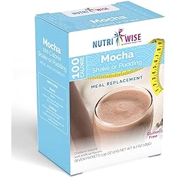 NutriWise – High Protein 15g | Meal Replacement | Mocha | 7Box | Weight Loss, KETO Diet Friendly, Hunger Control | Gluten Free, Low Calorie, Low Carb, Low Sugar