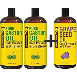 Pure Castor Oil & Pure Grapeseed Oil