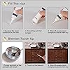 SEISSO Wood Repair Kit Wood Touch up Paint Restore Any Wood Furniture Wood Stain, 12 Colors Cover Surface Scratch for Wooden Floor Table, Filler Furniture Paint Oak, Cabinet, Door, Veneer, Walnut