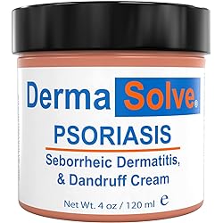 Extra Strength Psoriasis Cream | Seborrheic Dermatitis & Dandruff Lotion - Advanced Moisturizing Relief Formulated to Treat Itchy Flakey Inflamed Skin & Prevent Future Flares - 4.0 oz