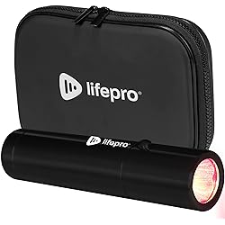 LifePro Portable Red Light Therapy Torch - Powerful Infrared Light Therapy in a Pocket Size Red Light Therapy Device for Body and face with Blue Light & Near Infrared Light Therapy for Pain Relief