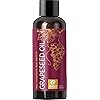 Pure Grapeseed Oil for Skin Care - Cold Pressed Grape Seed Oil Liquid for Skin with Moisturizing Carrier Oil for Essential Oils Mixing - Natural Vitamin E Anti Aging Body Oil for Dry Skin and Hair