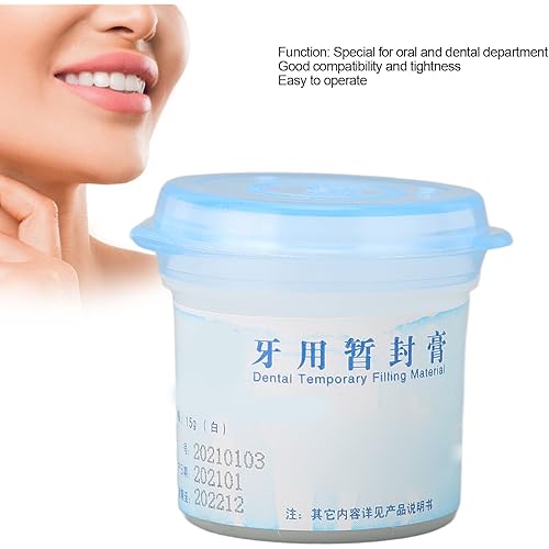 Temporary Tooth Filling Cream for Oral and Dental Department, Dental Root Canal Therapy Oral Treatment Repair Cream Dentist Supplies 15g