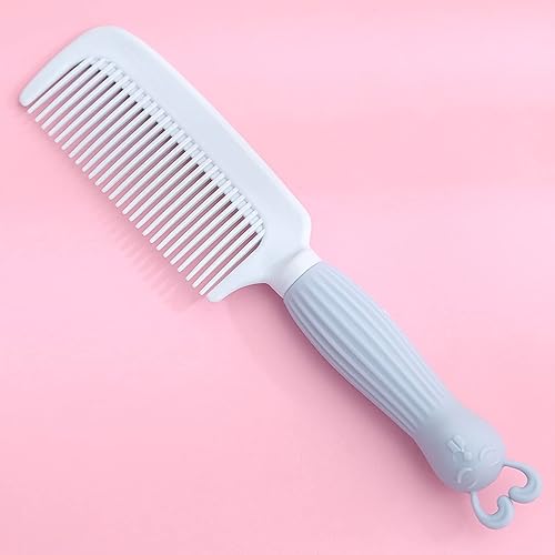 TIMWEL Comb Version of The New Cartoon Rabbit Comb Cute Student Anti-Static Adult Children Plastic with Portable Hair Comb Color : Blue