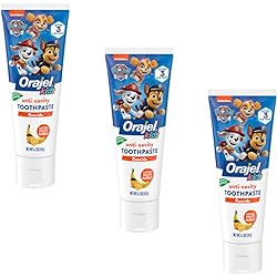 Orajel PAW Patrol Anticavity Fluoride Toothpaste 4.2 Oz Pack Of 3
