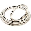 Spartacus Metal Cock Ring, Chrome, 3-Pack