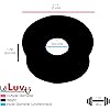 LeLuv Ultima Men's Enlargement Vacuum Pump Red Bundle with Gauge and Soft Black TPR Seal 9 x 2 inch Cylinder