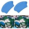 LoveinDIY 2pcs Durable Hand Playing Card Holder Stand Blue Plastic