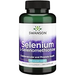 Swanson Selenium L-Selenomethionine 100 mcg 300 Capsules