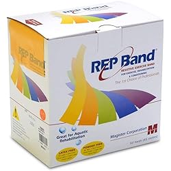 Fabrication Ent REP Band Exercise Band - Latex Free - 50 Yard - Peach, Level 1