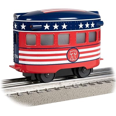 Williams by Bachmann Self Propelled Eggliner Rail Car – Independence Day – O Gauge
