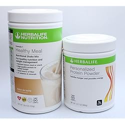 HERBALIFE Duo Formula 1 Healthy Meal Nutritional Shake Mix Dulce de Leche with Personalized Protein Powder