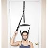 Over The Door Cervical Traction Neck Stretcher - Easy Setup - Neck & Shoulder Pain Relief for Home, Physical Therapy, Disc Bulges, Spinal Decompression