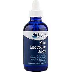 Trace Minerals Keto Electrolyte Drops | Keto Friendly | Full Spectrum Electrolytes | Dehydration | Keto Muscle Cramps | Helps Avoid Keto-Flu | Electrolyte Imbalance | Gluten Free, Vegan | 24 Servings