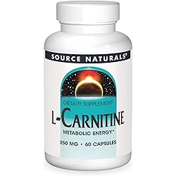 L Carnitine Source Naturals, Inc. 60 Caps