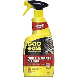 Goo Gone Grill & Grate Cleaner - Cleans Cooking Grates & Racks - 24 Fl. Oz. 4 Pack