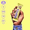 Misfits Vegan Protein Bar, Banoffee, Plant Based Chocolate Protein Bar, High Protein, Low Sugar, Low Carb, Gluten Free, Dairy Free, Non GMO, 12 Pack
