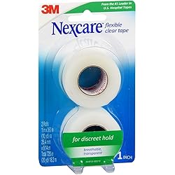 3m Nexcre Flex Clr FST Ad Size 2pack 3m Nexcre Flex Clear First Aid Tape 1 X 10yd 2pk