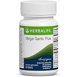 Antioxidant Support Mega Garlic Plus 30 Tablets for Healthy Circulation