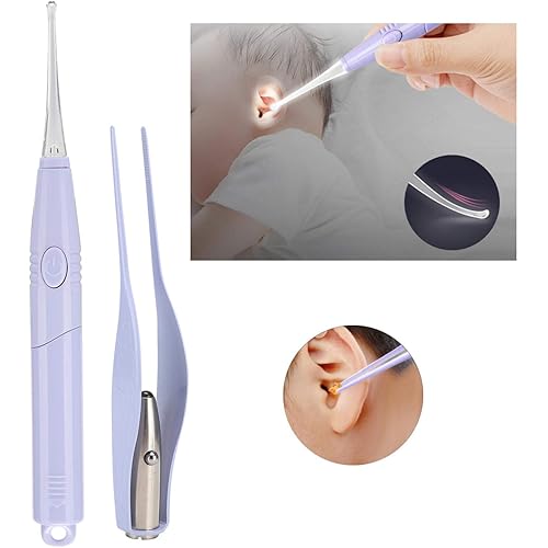 Ear Cleaning Tool Ear Pick Comfortable Earwax Spoon Tweezers for Ear Clean for Home Use