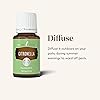 Young Living Citronella Essential Oil - Energizing and Uplifting Scent - 15 ml