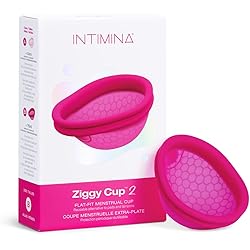Intimina Ziggy Cup 2 - New Generation Ultra-Thin Flat-Fit Reusable Menstrual Disc B