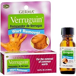 Verruguin Skin Wart Remover ..Removedor De Verrugas 0.5 Fl. Oz. 14.8 Ml