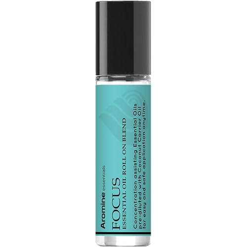 Focus Essential Oil Roll On, Pre-Diluted 10ml 13 fl oz