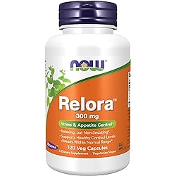NOW Supplements, Relora 300 mg a Blend of Plant Extracts from Magnolia officinalis and Phellodendron amurense, 120 Veg Capsules