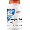 Doctor's Best Andrographis, Supports Immune Health, Lung & Respiratory Support, 120 Ct
