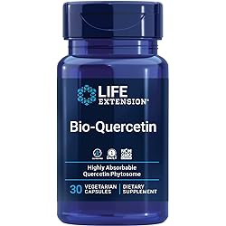 Life Extension Bio-Quercetin - for Cardiovascular Endothelial Health and Healthy Immune Response - Once Daily, Non-GMO - 30 Vegetarian Capsules