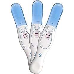 Pregnancy Test Sticks 3 Pack, Easy & Rapid HCG Detection