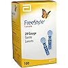 Freestyle Lancets 100 pack with Free Gentle Touch MINI Lancet device