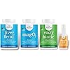nbpure Liver Fend Liver Detox & Milk Thistle 90 ct, Mag O7 Oxygen Digestive System Cleanser Capsules 90 ct, EnzyBiotic Probiotic Digestive Enzyme 60 ct & Vitamin D Liquid Vitami D3 Spray Bundle