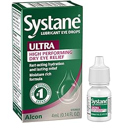 Systane Ultra Lubricant Eye Drops,0.14 Fl Oz Pack of 1