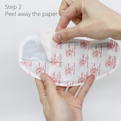 5 Patches CrampCareH PMSMenstrual Cramps Relief Heat Patch with Wide Wings, FDA Registered