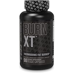 Burn XT Black Thermogenic Fat Burner - Weight Loss Supplement, Appetite Suppressant, Nootropic Energy Booster WTeaCrine - Premium Acetyl L-Carnitine, Green Tea Extract, Capsimax - 90 Veg Diet Pills