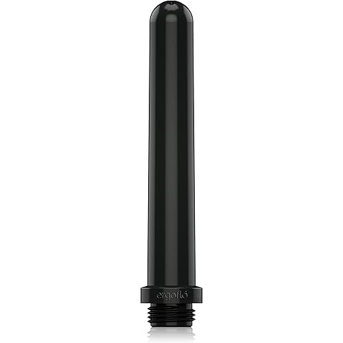 PerfectFit Brand ergofló 5” Tip for Anal Douche, Designed to Use with pro Shower Kit or Extra and Director Bulb Enema Systems, Made from ABS Plastic, Includes NozzleTIP ONLY