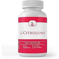 Pure Original Ingredients L-Citrulline, 100 Capsules Always Pure, No Additives Or Fillers, Lab Verified