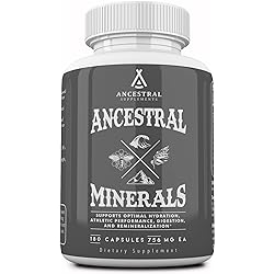 Ancestral Minerals & Electrolytes — Supports Optimal Hydration, Athletic Performance, Digestion, and Remineralization 30 Day Supply