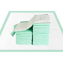 MILDPLUS Disposable Underpads Chucks Pads 23'' X 36'' Heavy Absorbency Incontinence Pads, Waterproof Pee Pads, Thicker Chux Pads for Unisex Adult, Kids and Pet40 Count