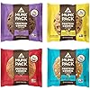 Munk Pack Protein Cookies 48 Pack Bundle 12 Pack Peanut Butter Chocolate Chip, 12 Pack Coconut While Chip Macadamia, 12 Pack Double Dark Chocolate & 12 Pack Snickerdoodle