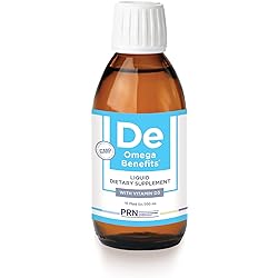 PRN DE Omega Benefits Liquid Formula - Support for Eye Dryness - 2240mg of EPA & DHA in The Triglyceride Form | 60 Day Supply